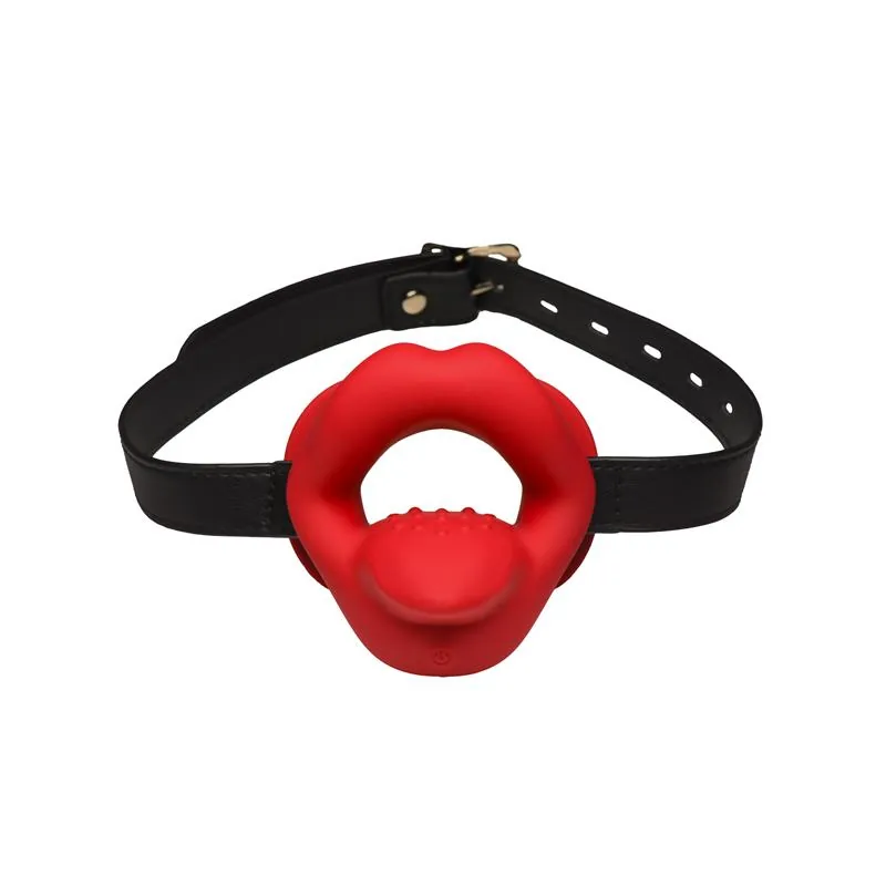Mordaça Sissy com Vibração Master Series