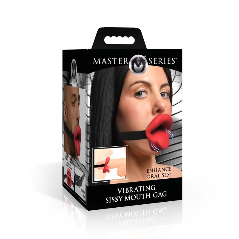 Mordaça Sissy com Vibração Master Series — vista 9 de 9
