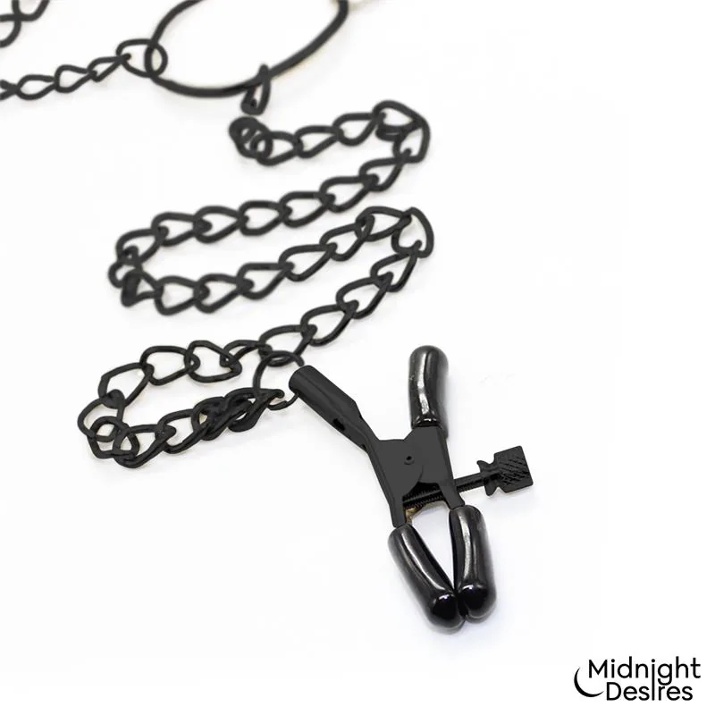 Pinças para Mamilos e Clítoris Midnight Desires — vista 4 de 7