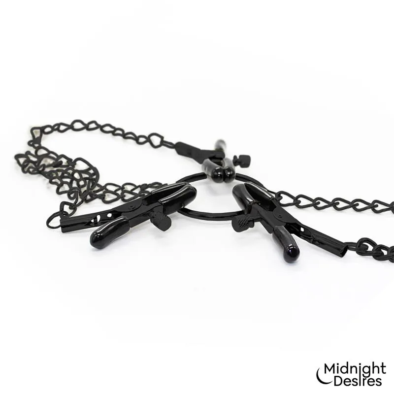 Pinças para Mamilos e Clítoris Midnight Desires — vista 5 de 7
