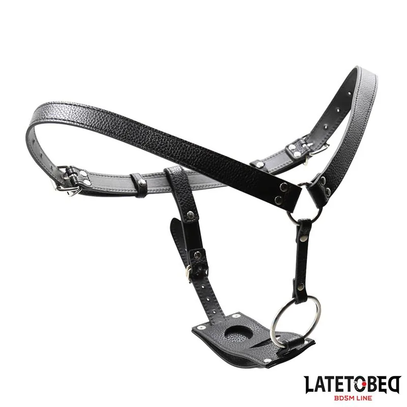 Tanga de Castidade Feminina com Encaixe Strap-On LateToBed