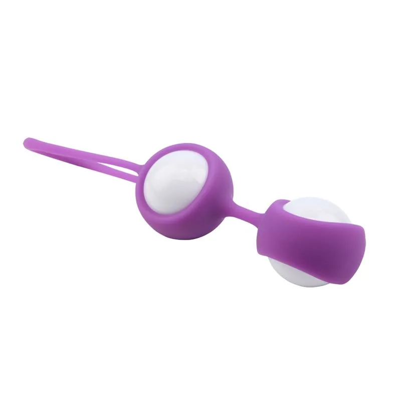 Bolas Geisha MisSweet Silicone Roxo — vista 2 de 3