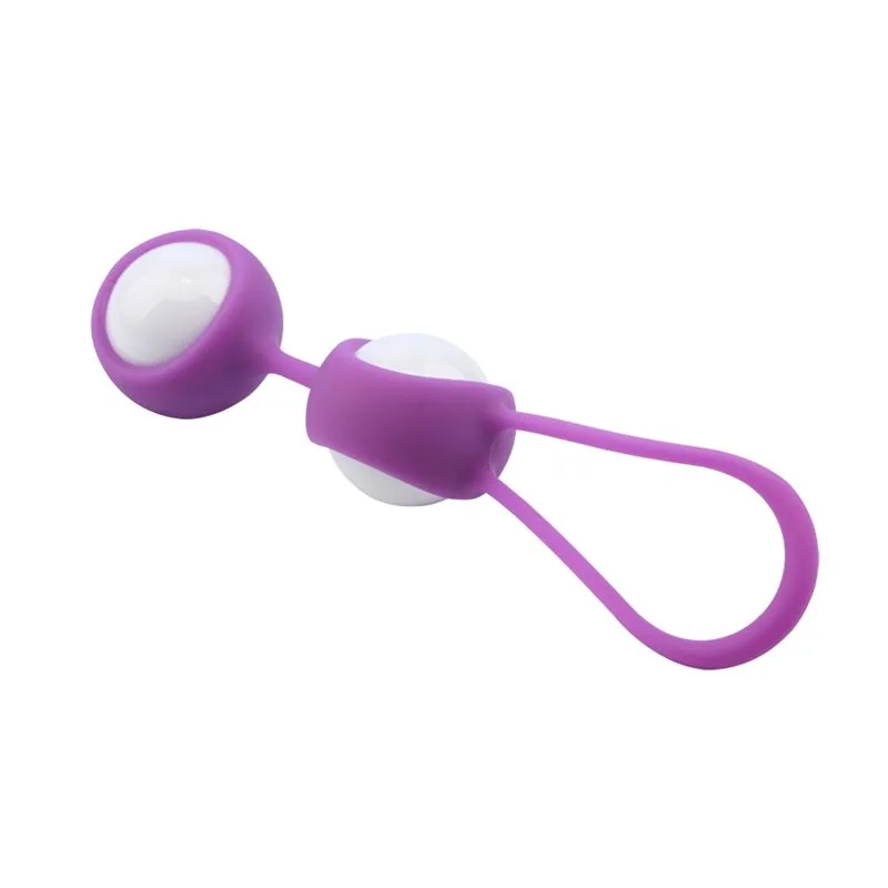 Bolas Geisha MisSweet Silicone Roxo — vista 3 de 3