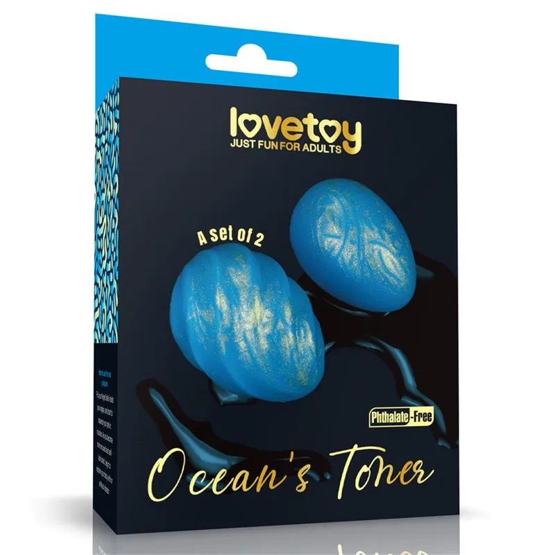 Lovetoy Oceans Toner Bolas de Kegel Conjunto 2