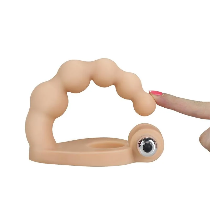 Bolas Anais Ultra Soft 6.5 com Vibração Lovetoy Natural — vista 3 de 7