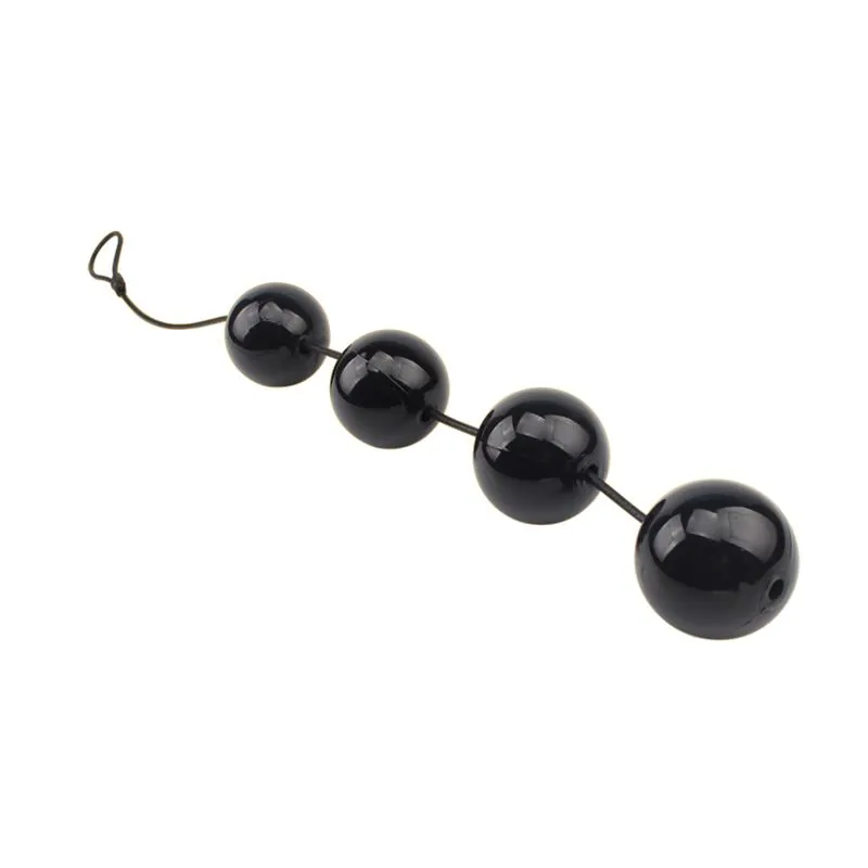 Bolas Anais e Vaginais 65 x 6 cm Chisa Pretas — vista 6 de 7