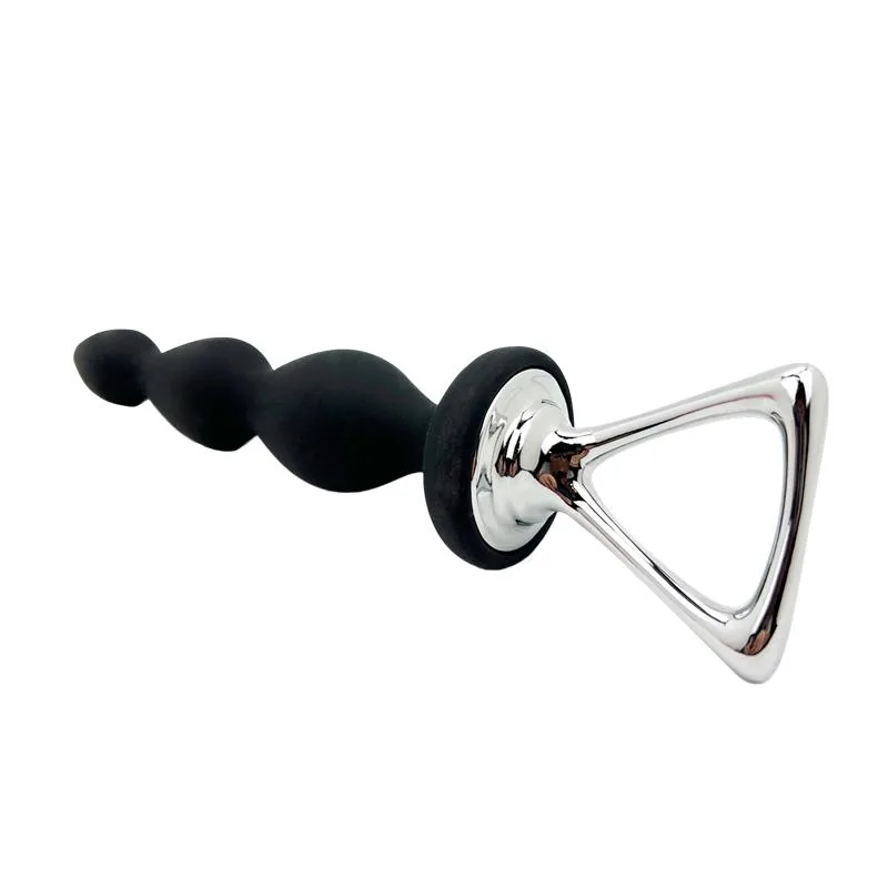 Corrente Anal Arrow II Adrien Lastic Preta — vista 3 de 4