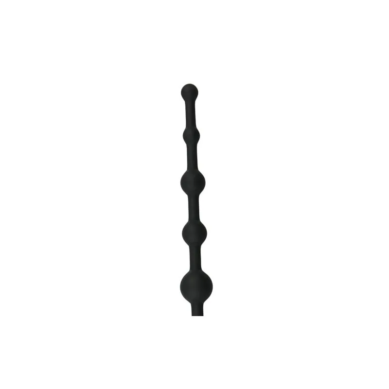 Corrente Anal Longa Preta EasyToys — vista 2 de 5