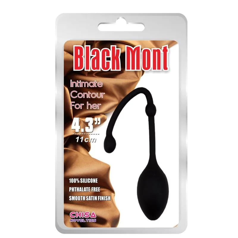 Bolas Chinesas Chisa Kiss iOrgasm Silicone Preto — vista 2 de 3