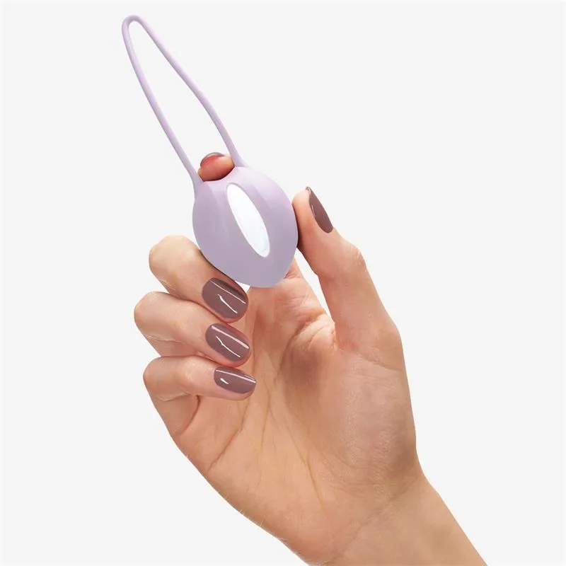 Bolas de Kegel Smartball Uno Branco e Lilás Fun Factory — vista 2 de 4