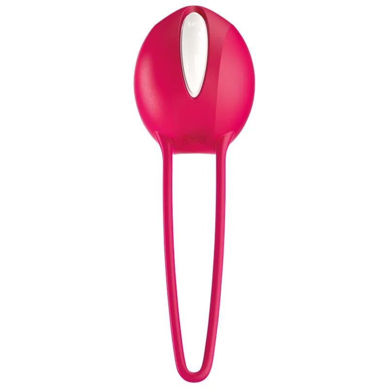 Bolas de Kegel Smartball Uno Branco e Vermelho Fun Factory
