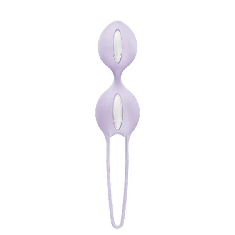 Bolas Chinesas Fun Factory Smartballs Duo Roxo — vista 2 de 3