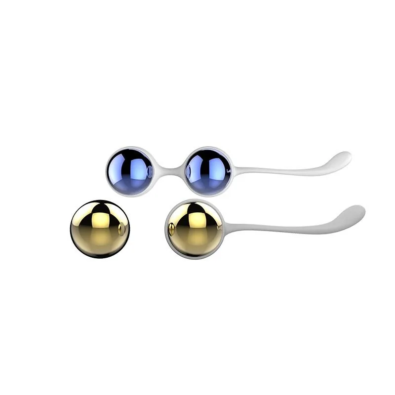 Bolas Chinesas Nalone Yani Dourado e Azul