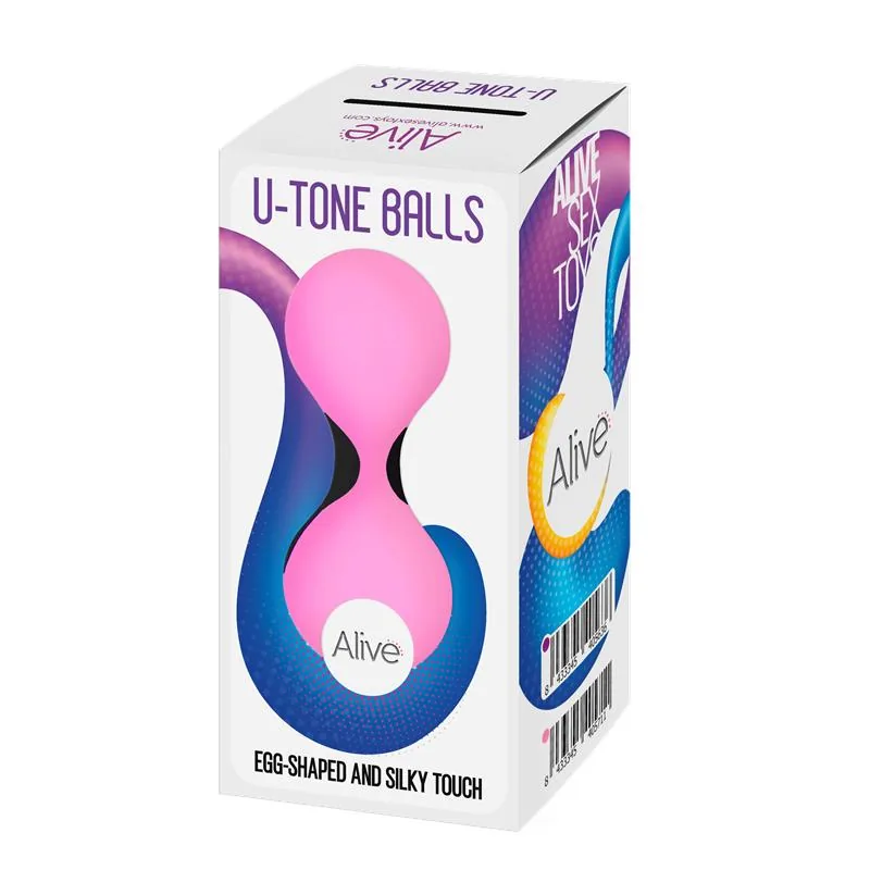 Bolas Chinesas U-tone Rosa Alive — vista 2 de 2