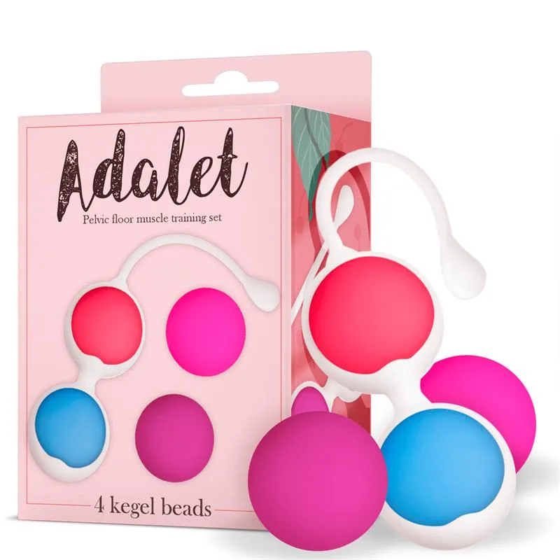 Bolas de Kegel em Silicone Conjunto de 4 Adalet