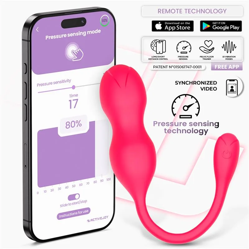 Treinador de Pavimento Pélvico Kyra com Sensor de Pressão e Aplicação InToYou