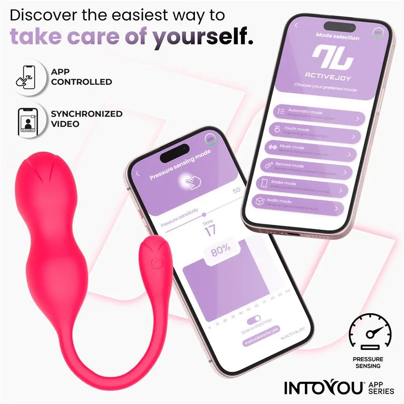 Treinador de Pavimento Pélvico Kyra com Sensor de Pressão e Aplicação InToYou — vista 7 de 10