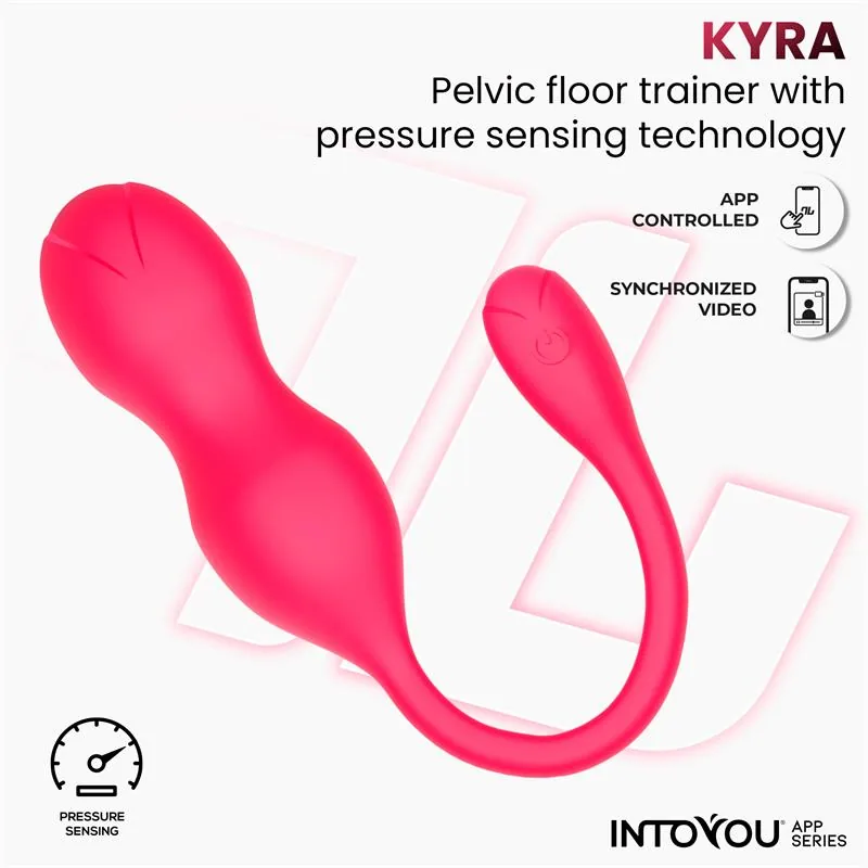 Treinador de Pavimento Pélvico Kyra com Sensor de Pressão e Aplicação InToYou — vista 9 de 10