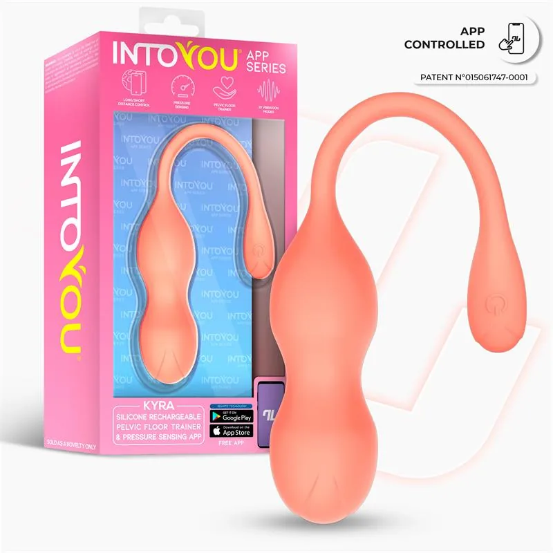 Treinador de Pavimento Pélvico Kyra com Sensor de Pressão e Aplicação InToYou — vista 10 de 10