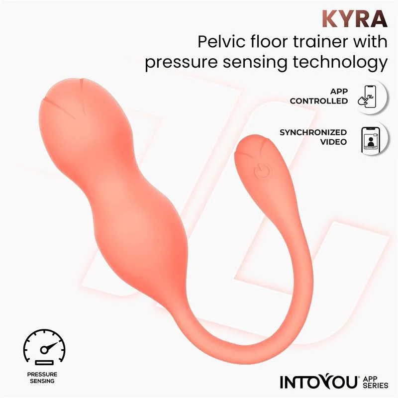 Treinador de Pavimento Pélvico Kyra com Sensor de Pressão e Aplicação InToYou — vista 2 de 10