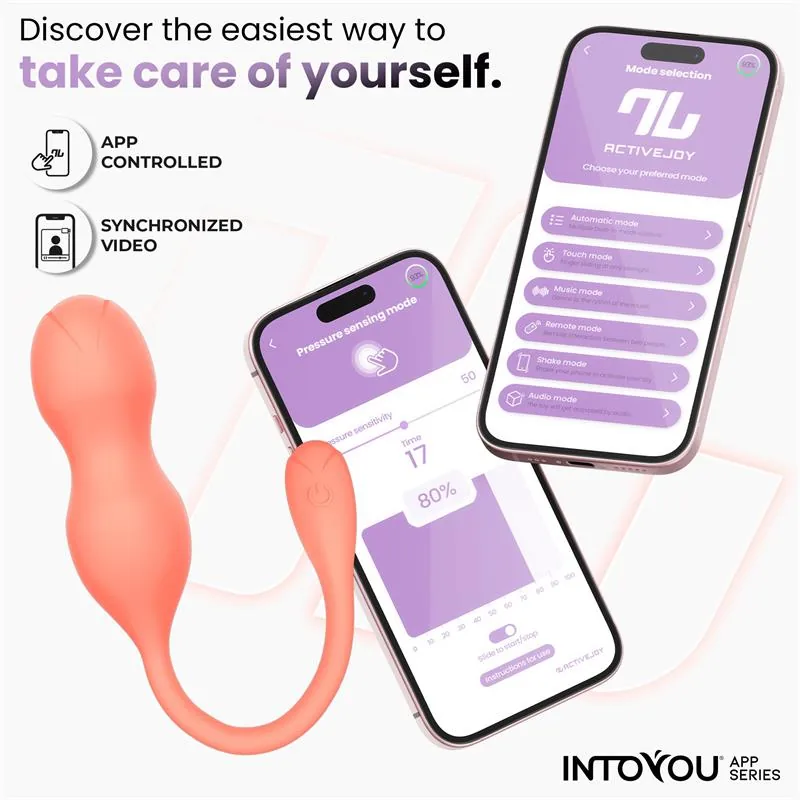 Treinador de Pavimento Pélvico Kyra com Sensor de Pressão e Aplicação InToYou — vista 6 de 10