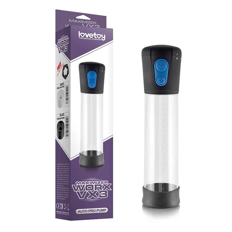 Bomba de Vácuo Automática Maximizer Worx VX3 Lovetoy 28,5 cm — vista 5 de 5