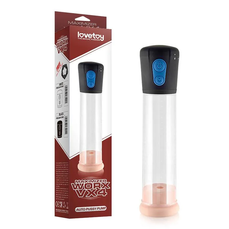 Bomba de Vácuo Automática Maximizer Worx VX4 Vagina Lovetoy 28,5 cm — vista 6 de 6