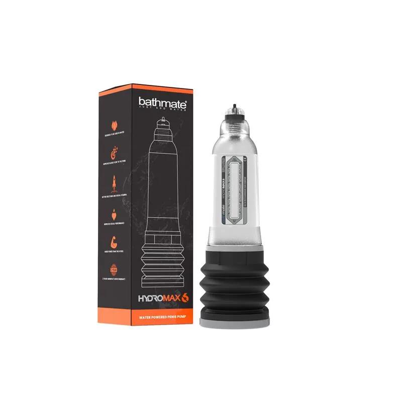 Bomba de Vácuo Hydromax6 Bathmate Transparente