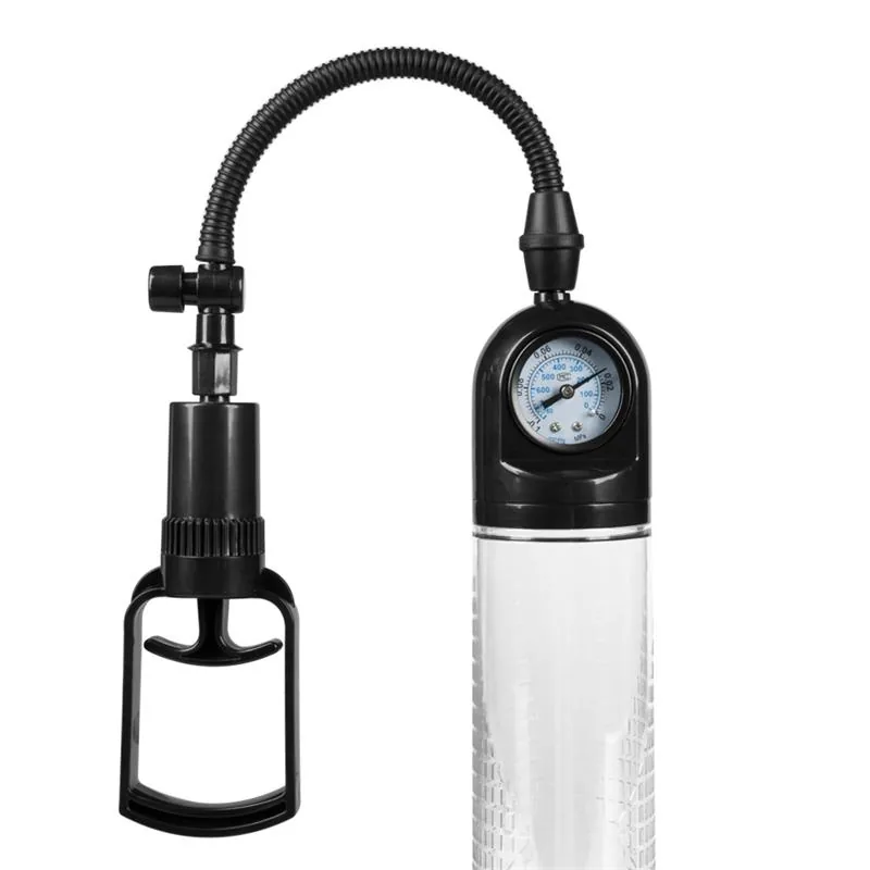 Bomba de Vácuo Manual com Medidor PSX03 Boost Pumps Transparente — vista 2 de 5