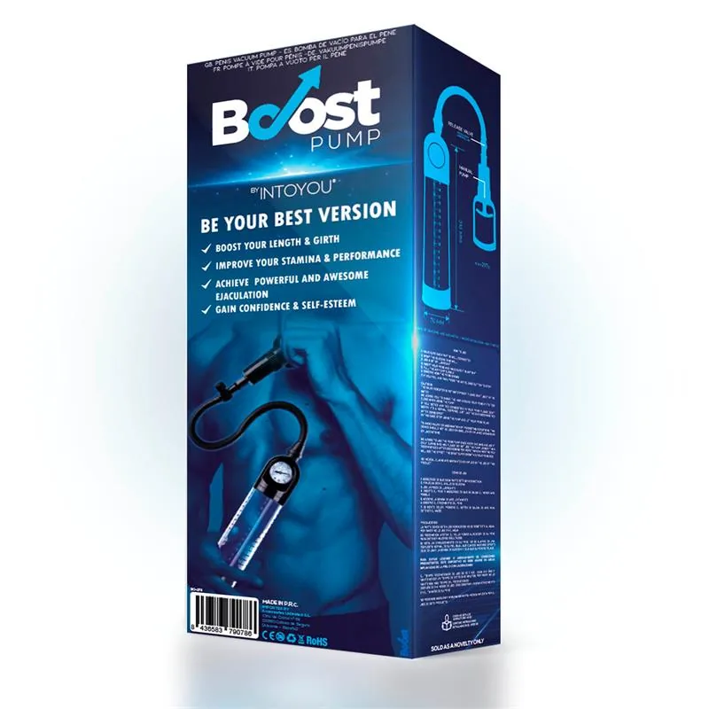 Bomba de Vácuo Manual com Medidor PSX03 Boost Pumps Transparente — vista 5 de 5