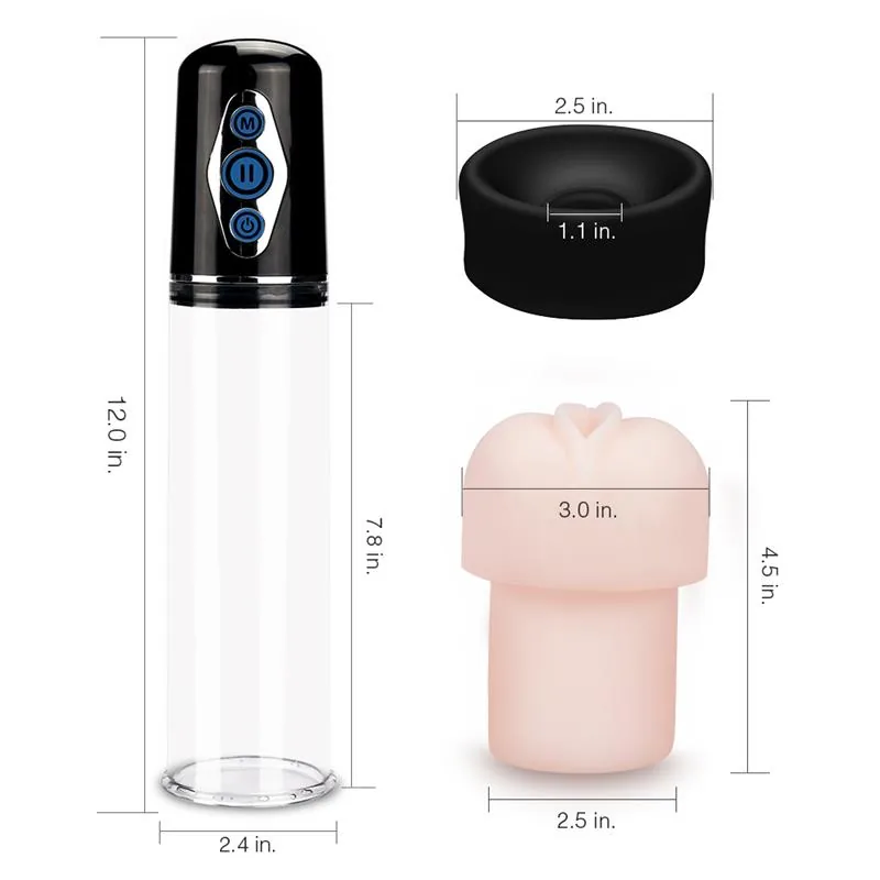 Bomba de Vácuo Maximizer Worx Elite Vagina Lovetoy Recarregável USB — vista 4 de 5