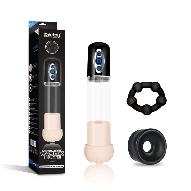 Bomba de Vácuo Maximizer Worx Elite Vagina Lovetoy Recarregável USB — vista 5 de 5