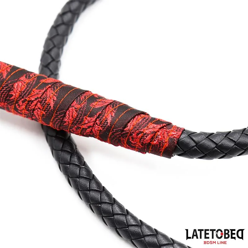 Chicote Scandal Vermelho e Preto 110 cm Latetobed — vista 3 de 3