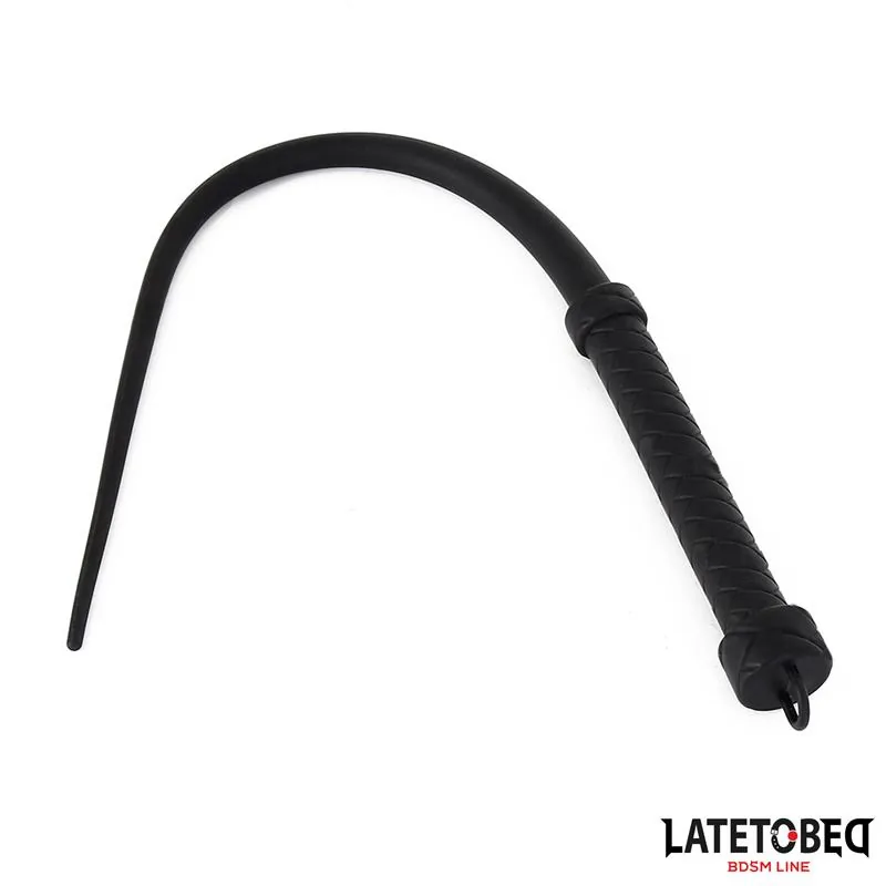 Chicote de Silicone Preto 63,5 cm Latetobed