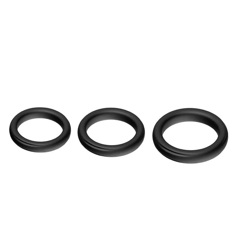Conjunto de 3 Anéis Penianos Flexíveis Urban Sky — vista 5 de 11