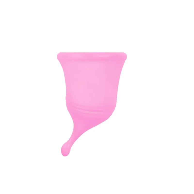 Copo Menstrual Eve Tamanho L Silicone Rosa