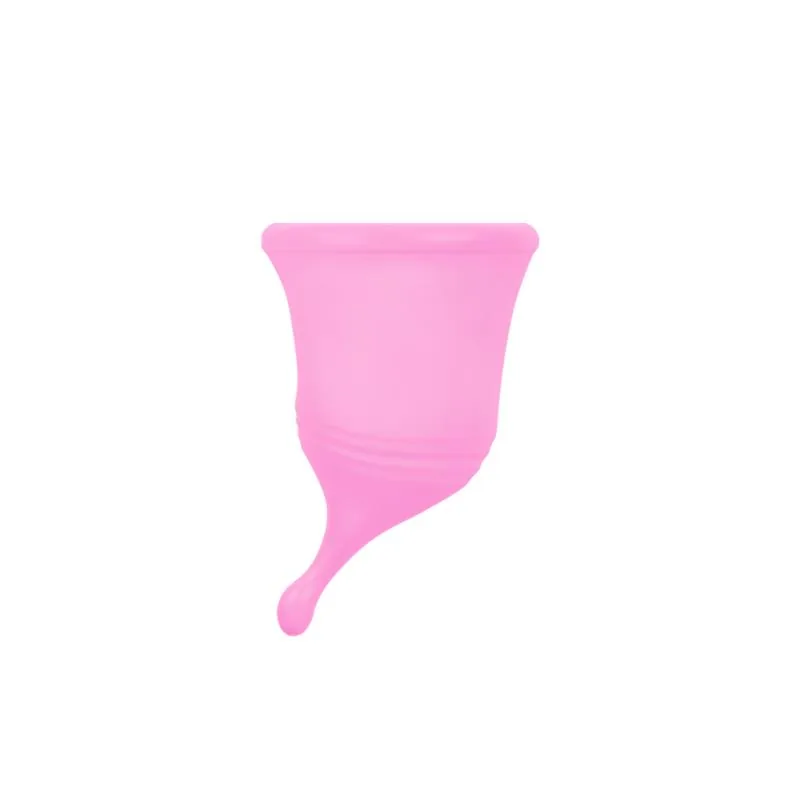 Copo Menstrual Eve Tamanho M Silicone Rosa