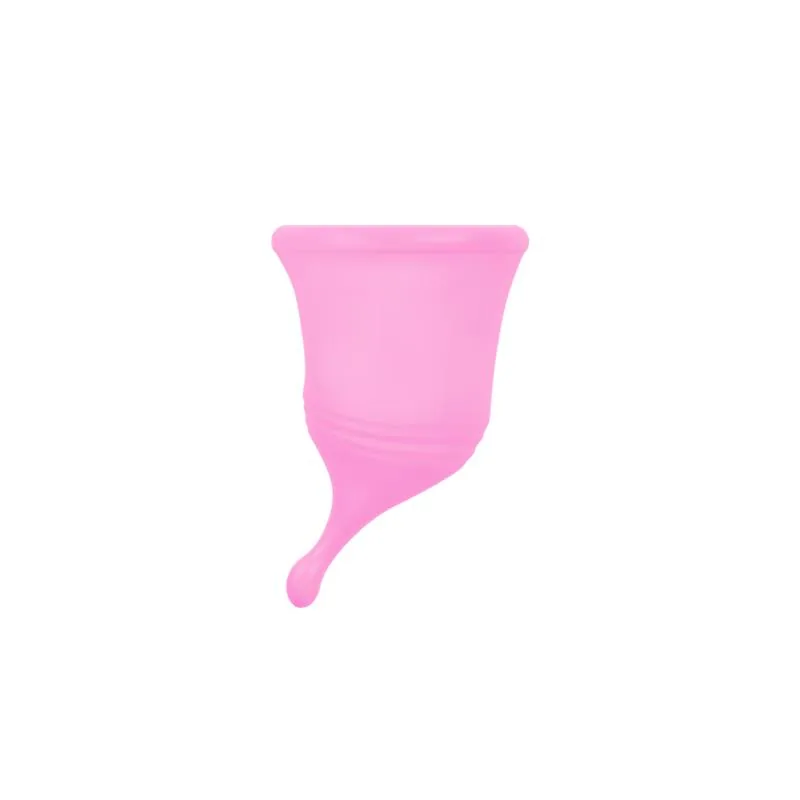 Copo Menstrual Eve Tamanho S Silicone Rosa