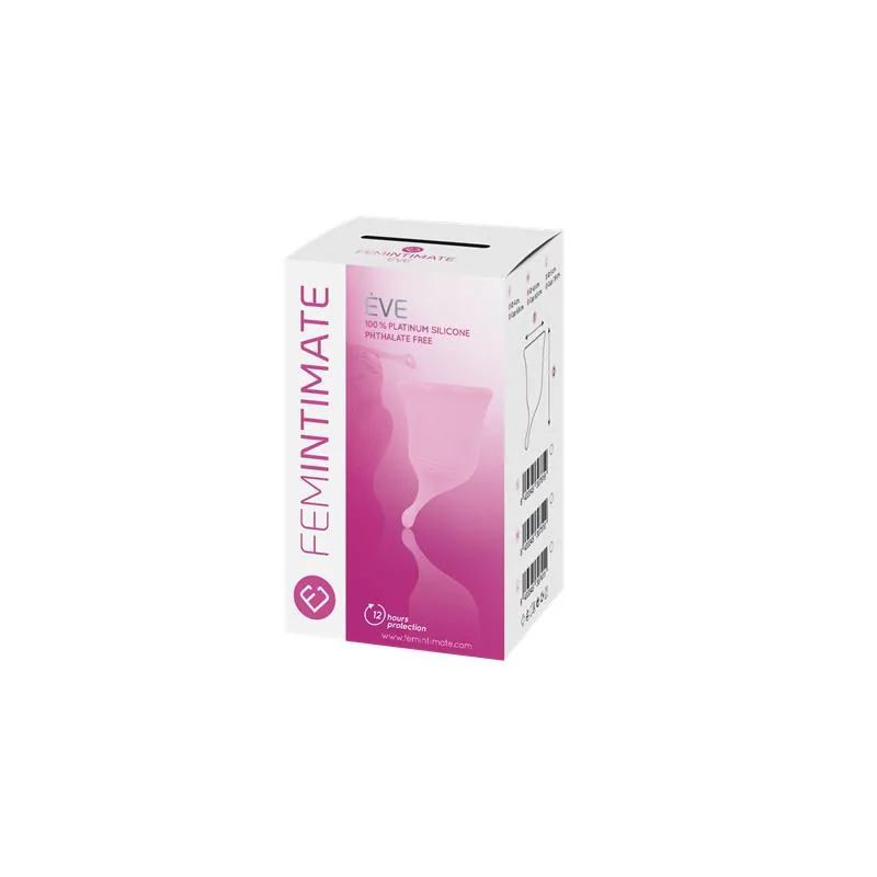 Copo Menstrual Eve Tamanho S Silicone Rosa — vista 3 de 3