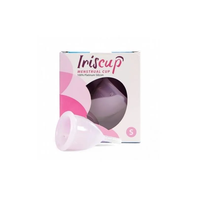 Copo Menstrual Irisana Rosa Tamanho S