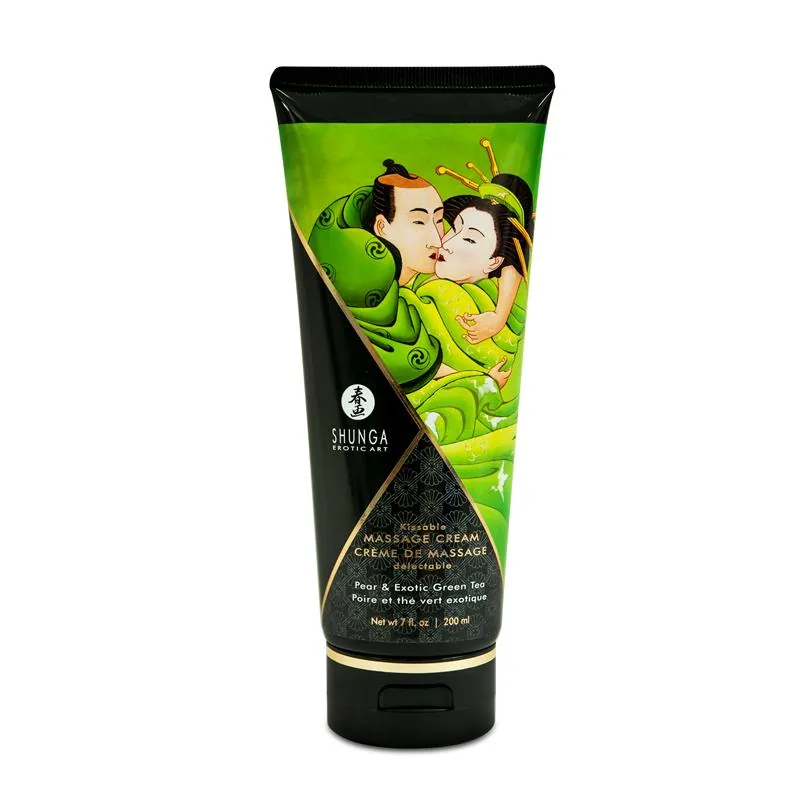 Creme de Massagem Chá Verde 200 ml Shunga
