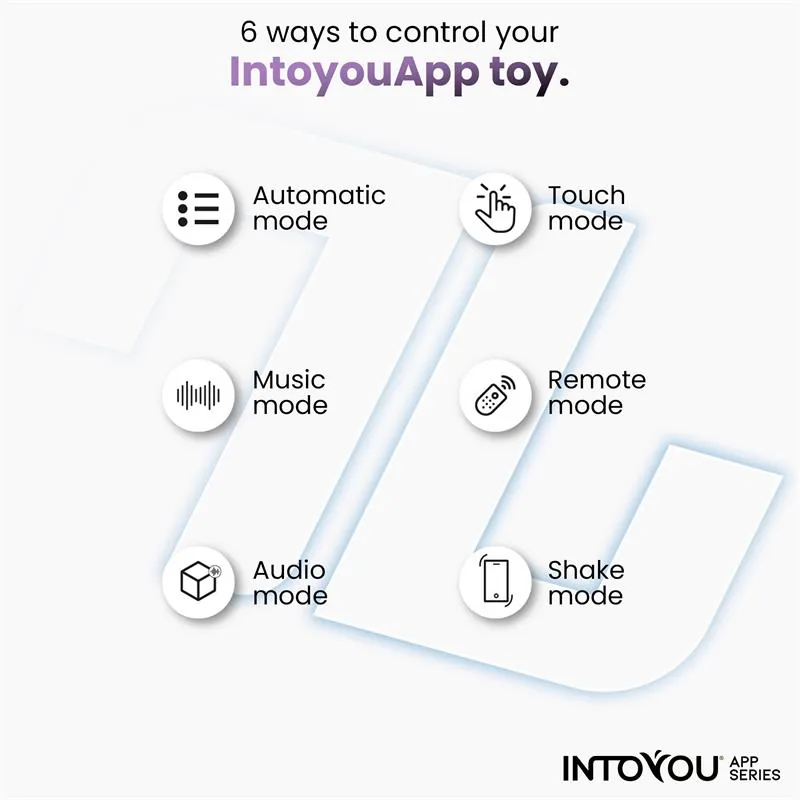 Cueca Vibratória com Aplicação em Silicone Azul Intoyou — vista 7 de 9