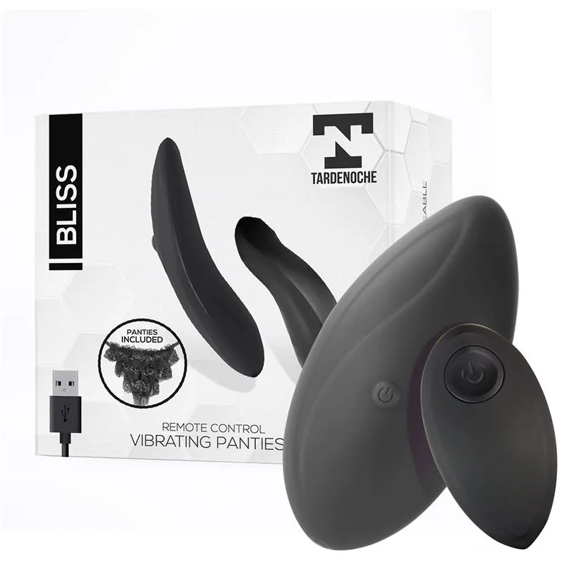 Cueca Vibratória Bliss com Comando à Distância Tardenoche
