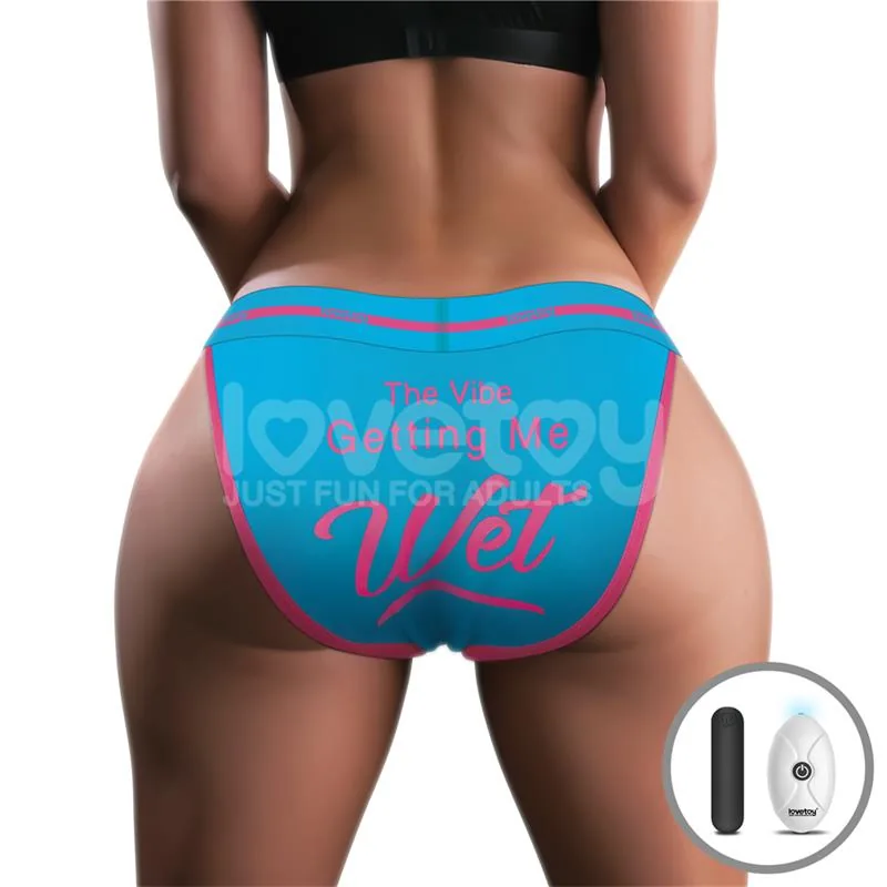 Cueca Vibratória Estampada 28-33 Lovetoy