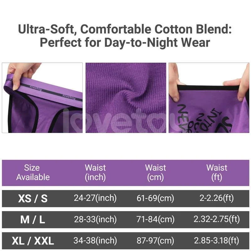 Cueca Vibratória Estampada 28-33 Lovetoy — vista 13 de 14