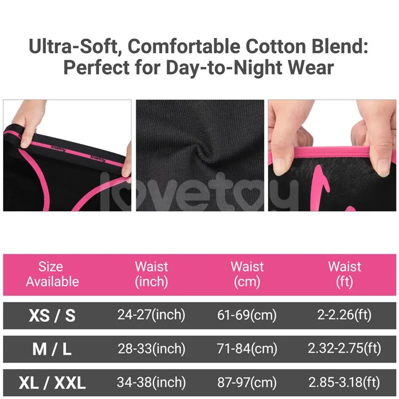 Cueca Vibratória Estampada 28-33 Lovetoy — vista 13 de 14