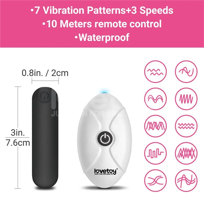 Cueca Vibratória Estampada 28-33 Lovetoy — vista 9 de 14