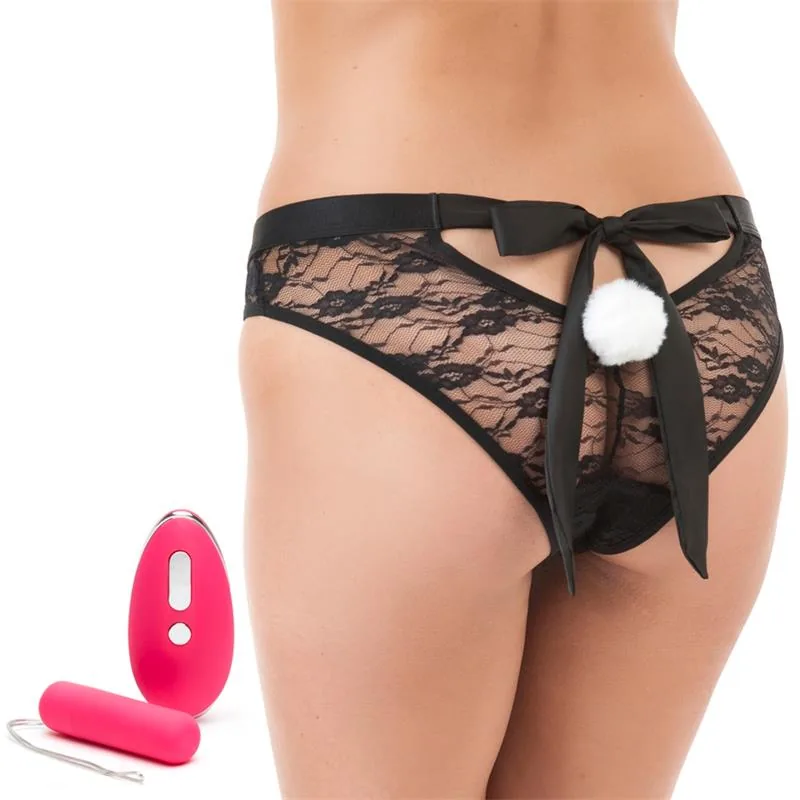 Cueca Vibratória Happy Rabbit com Comando à Distância Rosa