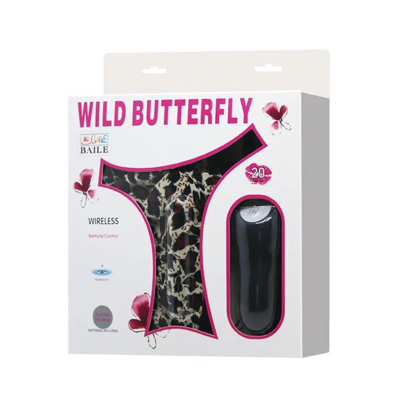 Cueca Vibratória Wild Butterfly com Comando à Distância Baile — vista 8 de 8