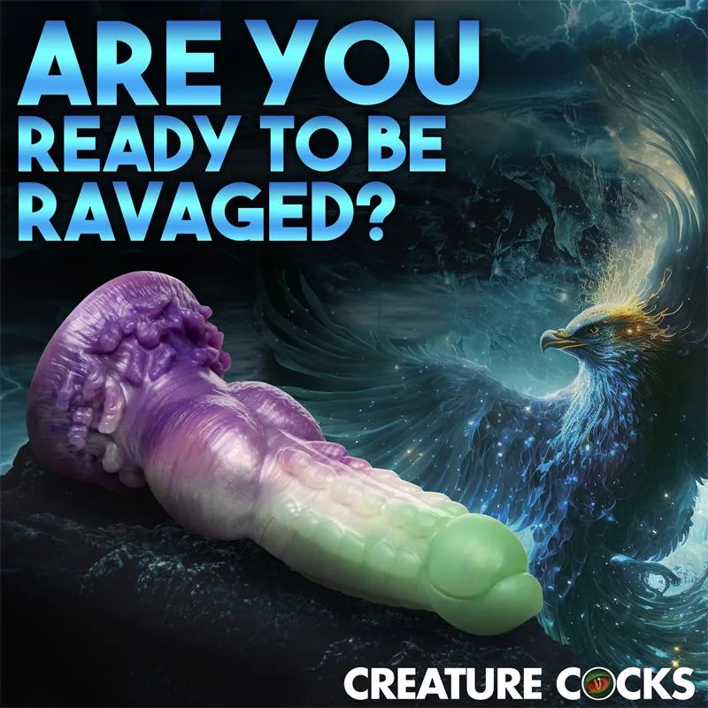Dildo Aqua Phoenix Silicone Creature Cocks — vista 8 de 14